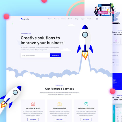 Online Services Website Development